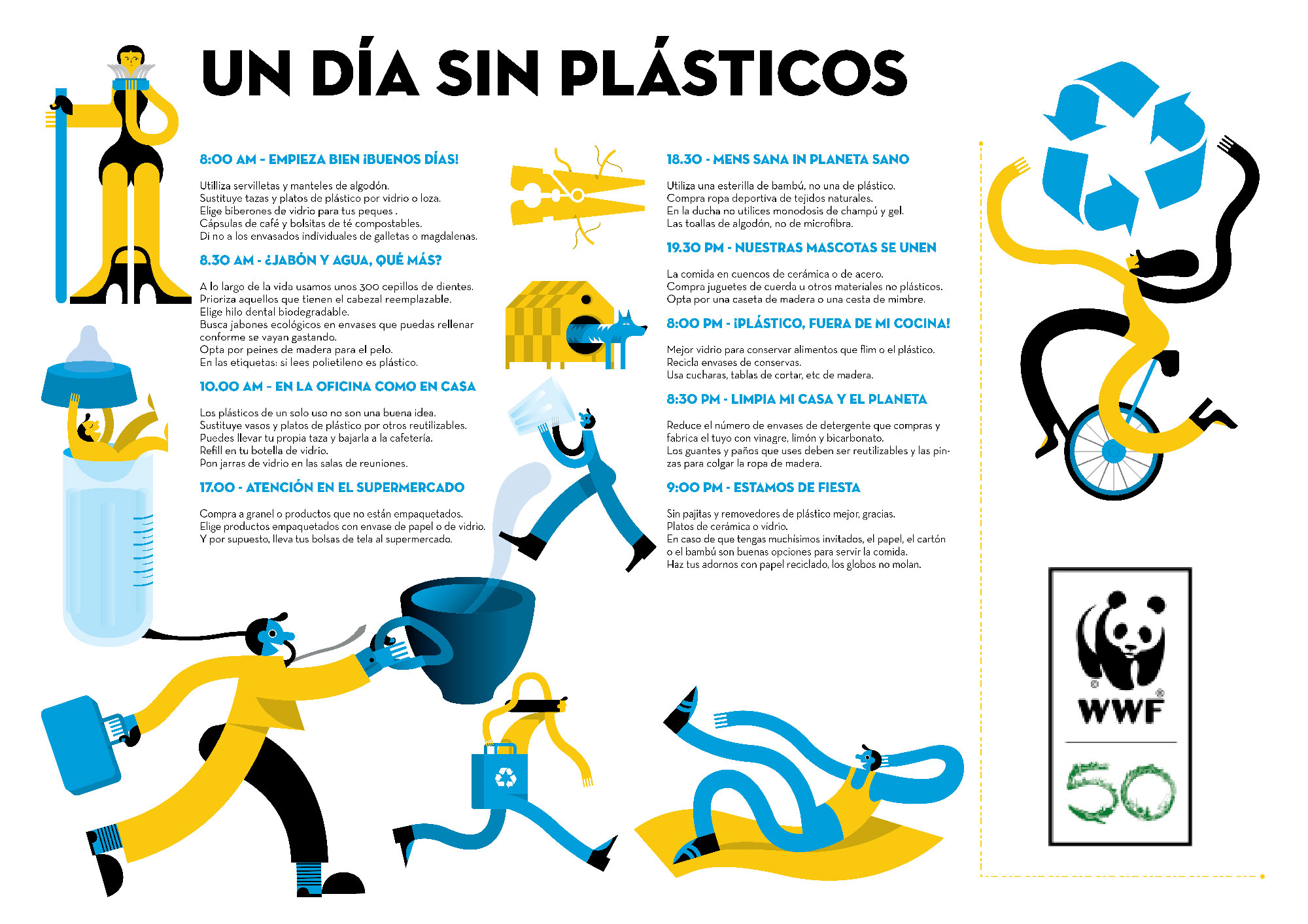 Que plastico vas a dejar de usar a partir del Dia del Mundial del Medio Ambiente