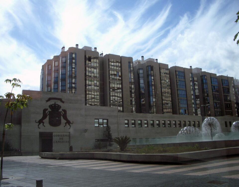 Edificio de Gobierno de Canarias en Las Palmas de Gran Canaria