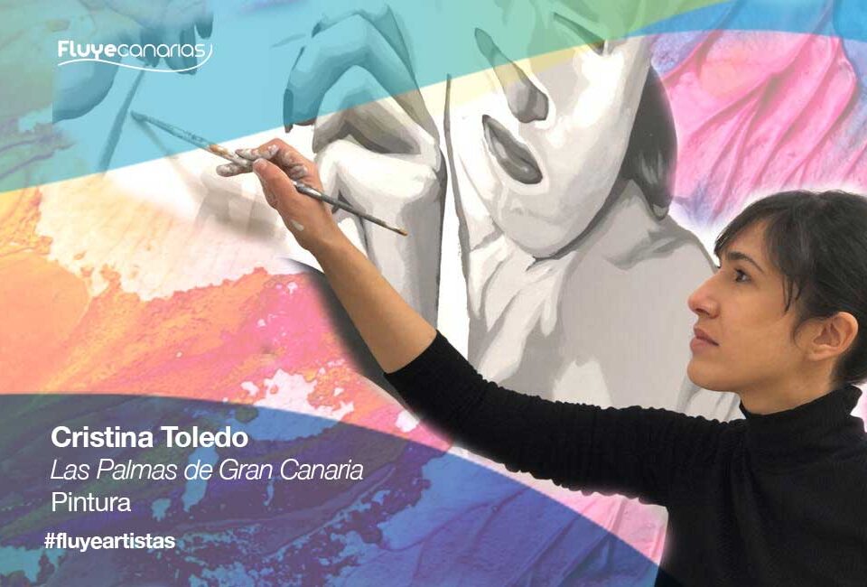 Cristina Toledo es una pintora de Las Palmas de Gran Canaria