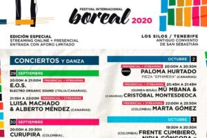 Festival Boreal 2020 - Programa